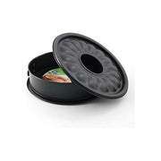 Guardini 85026E Gardenia Tortiera Apribile 2 Fondi Ø 26 cm Fondo Salvagoccia Acciaio Antiaderente Made in Italy colore Nero