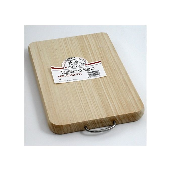 Digibi GRM8303B4 Geremia Tagliere in Legno di Faggio 50x30x3 cm colore Naturale