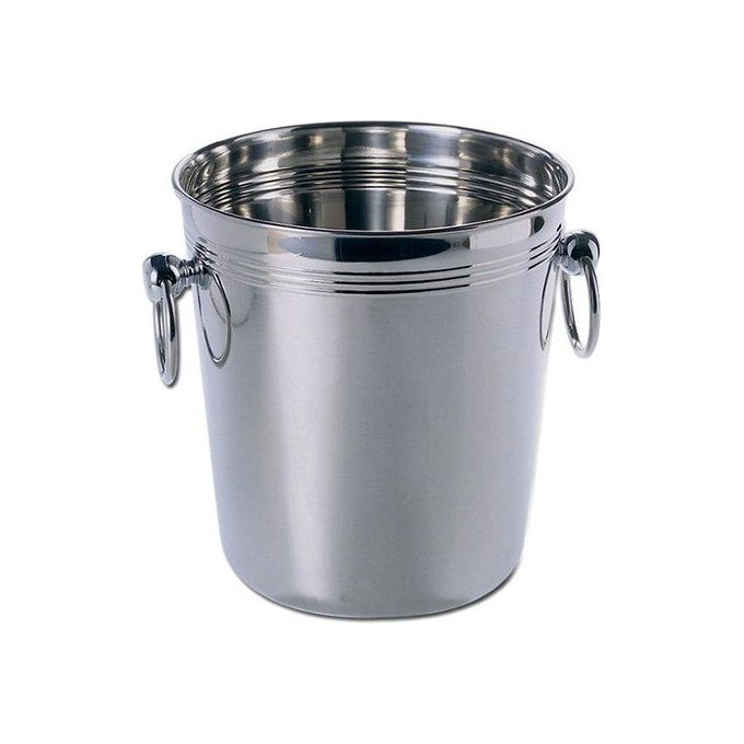 ILSA ILS690191 Secchiello per Spumante in Acciaio Inox Diametro 20 cm Altezza 21 cm colore Acciaio Lucido