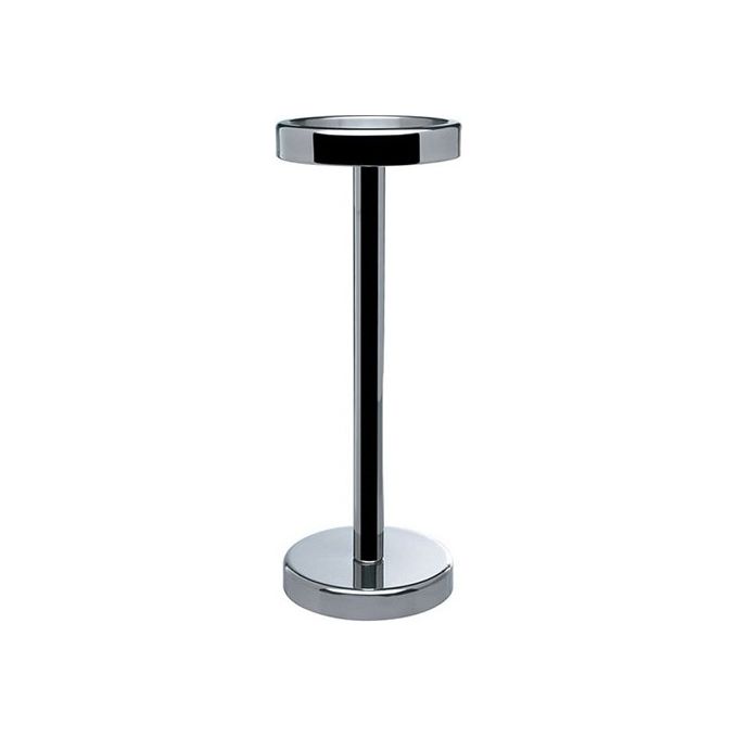 ILSA ILS690192 Colonna Porta Secchiello in Acciaio Inox Diametro 20,5 cm Altezza 75 cm colore Acciaio