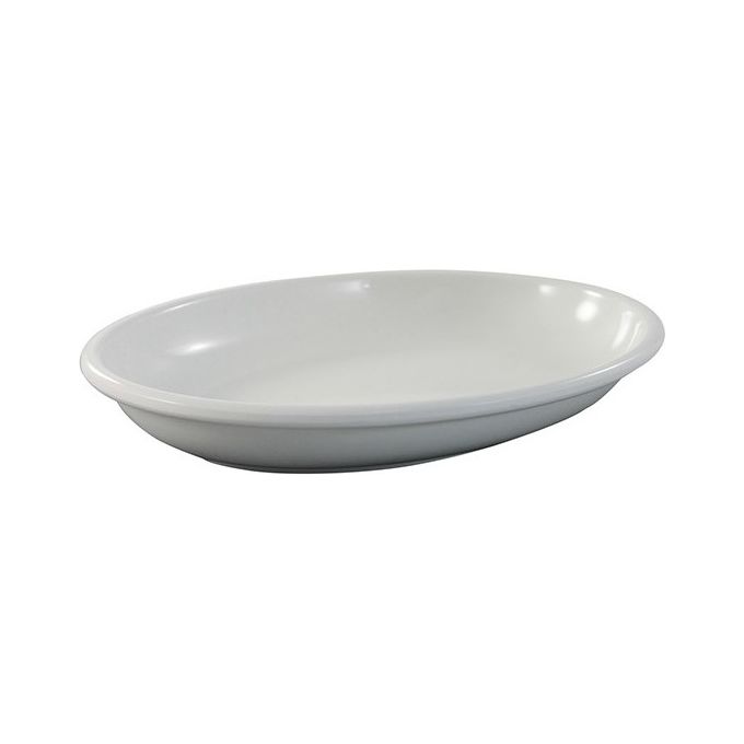 ILSA 273 Joo Piatto da portata ovale in melamina 50,5x36 cm colore Avorio
