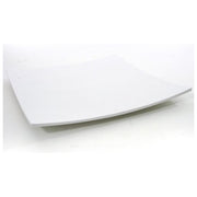 EFAY E100316IV00 Piatto Quadrato Curvo in Melamina BPA-Free Lavabile in Lavastoviglie colore Bianco avorio