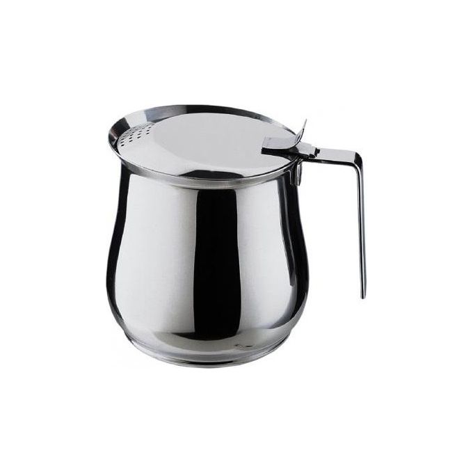 ILSA 8000409015089 Alpi Teiera in Acciaio Inox 18-10 da 8 Tazze Capacita' 1000 ml Lavabile in Lavastoviglie compatibile con Fornelli Gas Elettrici e a Induzione colore Cromo lucido