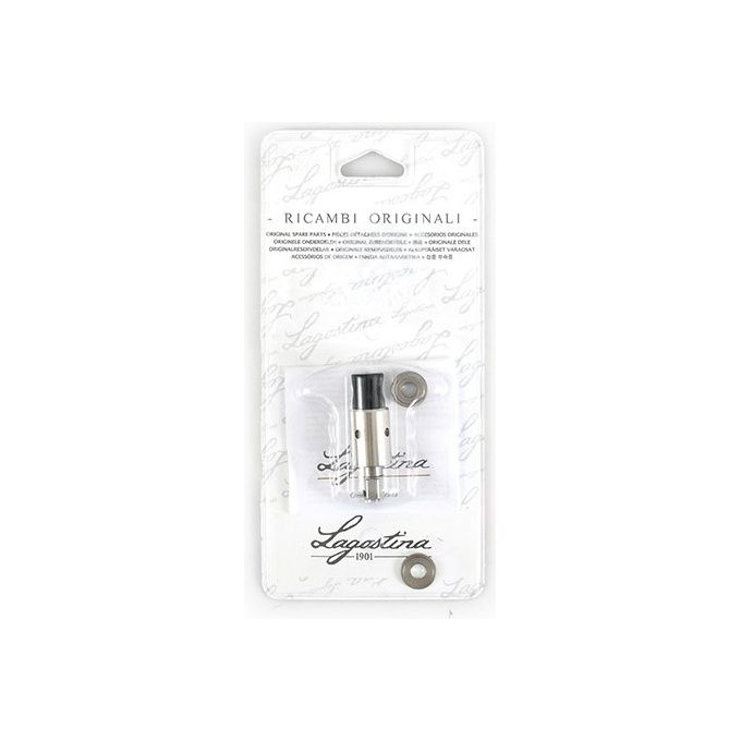 Lagostina 090024080000 Valvola di Esercizio a Pomolo per Pentole a Pressione Ricambio Originale per Modelli Gaia Pratica Mia Irradial Inoxfire colore Nero