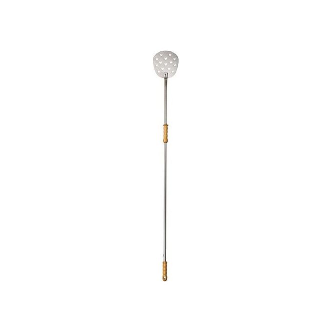 Lilly Codroipo LLL470084 Pala per Cuocere Forata in Titanio con Manico 170 cm Larghezza 20 cm colore Titanio
