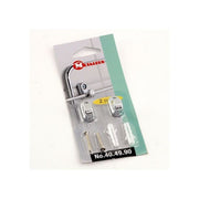 Metaltex 2 Ganci in plastica con viti incluse