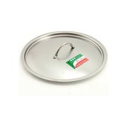 PINTINOX PNT310B50 Tender Coperchio in Acciaio Inox 18-10 per Uso Professionale adatto a Induzione colore Argento