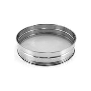 PINTINOX 50905735 Setaccio per Pane Acciaio Inox 18-10 Diametro 350 mm Fori 4x3 mm con Anello di Sospensione colore Acciaio