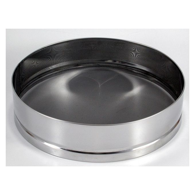 3C CASA 83000.03397 Setaccio per Farina Acciaio Inox 35 cm Maglia Fine 0,6 mm Lavabile in Lavastoviglie