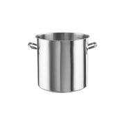 PINTINOX PNT670A28 Tender Pentola in Acciaio Inox 28 cm 17 lt 2 Manici Fondo Induzione colore Acciaio