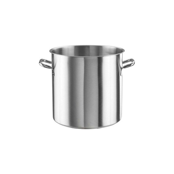 PINTINOX PNT670A28 Tender Pentola in Acciaio Inox 28 cm 17 lt 2 Manici Fondo Induzione colore Acciaio