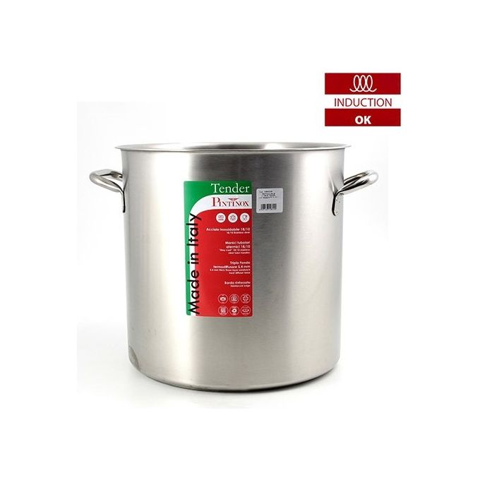 Pentola per induzione con 2 maniglie in acciaio Inox Diametro 45 cm