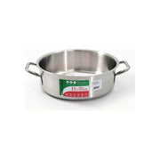 PINTINOX PNT670C28 Tender Casseruola Media in Acciaio Inox 2 Manici Ø 28 cm Capacita' 5,75 L Adatta a Tutti i Piani di Cottura incluso Induzione colore Acciaio