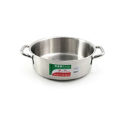 PINTINOX PNT670C32 Tender Casseruola Media 2 Manici in Acciaio Inox 18-10 AISI 304 Diametro 32 cm Altezza 11 cm Capacita' 8 Litri colore Acciaio