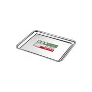 Pinti INOX 53827260 Tender Vassoio Rettangolare in Acciaio INOX 18-10 Lavabile in Lavastoviglie colore Acciaio