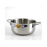 SACIM SCM600M24 205 Eco Casseruola Fonda 24 cm Adatta a Tutti i Piani Cottura Inclusa Induzione colore Acciaio