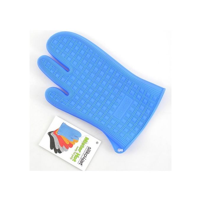 Silikomart ACC073 Mister Hot Guanto da Forno in Silicone colore Blu