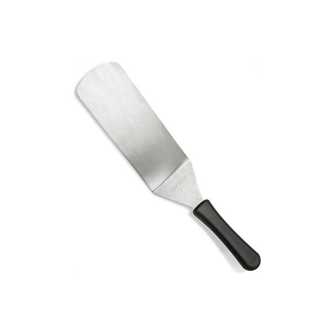Sanelli SANELLI_368226 linea Skin Spatola per Hamburger in Acciaio Inox Lunghezza Lama 26 cm colore Nero