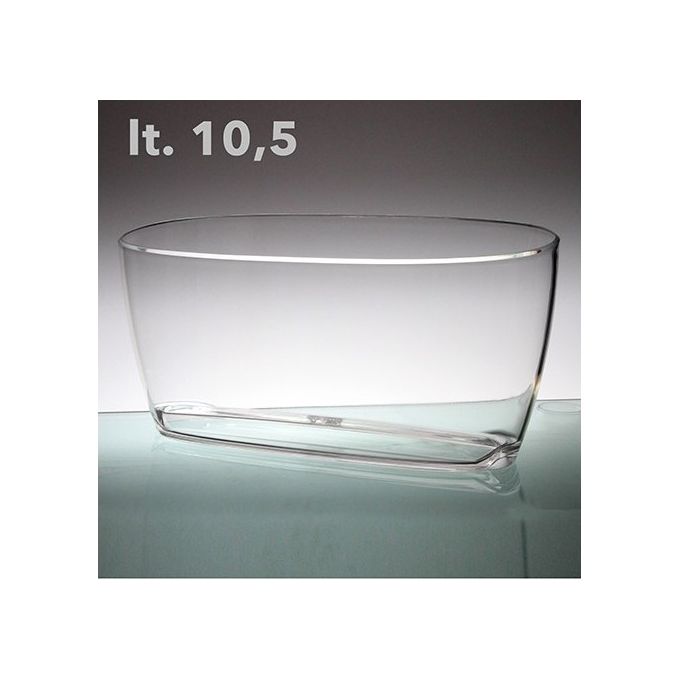 BREVETTI WAF690037 Secchiello Portabottiglie in Plexiglass per 5 Bottiglie o 1 Jeroboam colore Trasparente