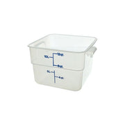 Cambro 12SFSPP190 CamSquares Contenitore per Alimenti Quadrato in Polipropilene 11.4 L Traslucido colore Traslucido