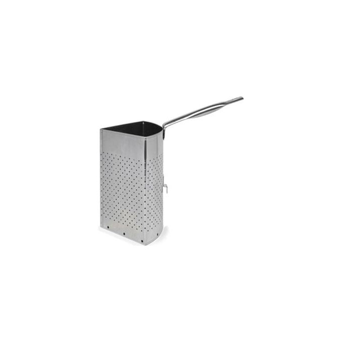 Ballarini BLL890P40 PROFESSIONALE SERIE 9000 Cestello Cuoci Pasta in Acciaio Inox 18-10 a Rete 4 Spicchi con Gancio colore Acciaio