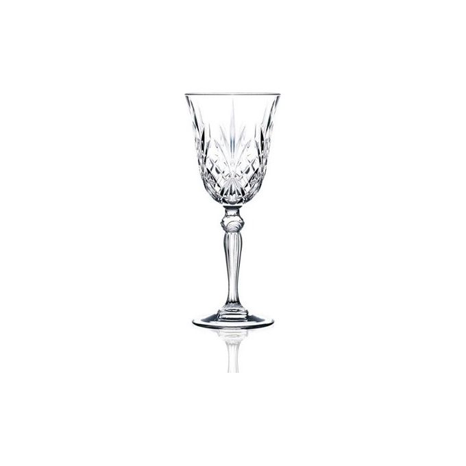 RCR 25604020006 Melodia Set 6 Calici da Liquore 5 cl Cristallo Luxion Lavastoviglie colore Trasparente