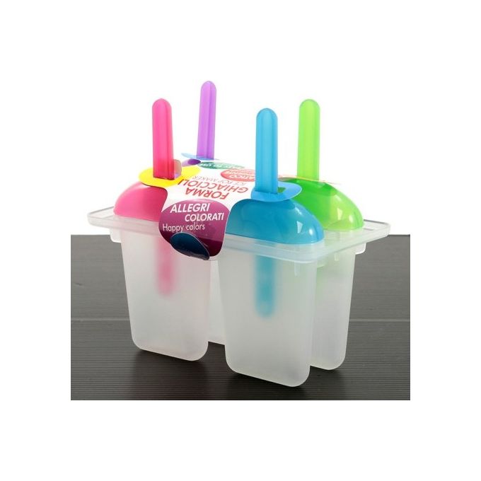 Cosmoplast Forma Gelati-Ghiaccioli Pezzi 4