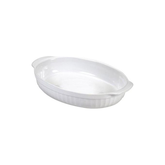 Guardini C00TC3 Ceramica Pirofila Ovale 30x18 cm forno tradizionale e microonde colore Bianco