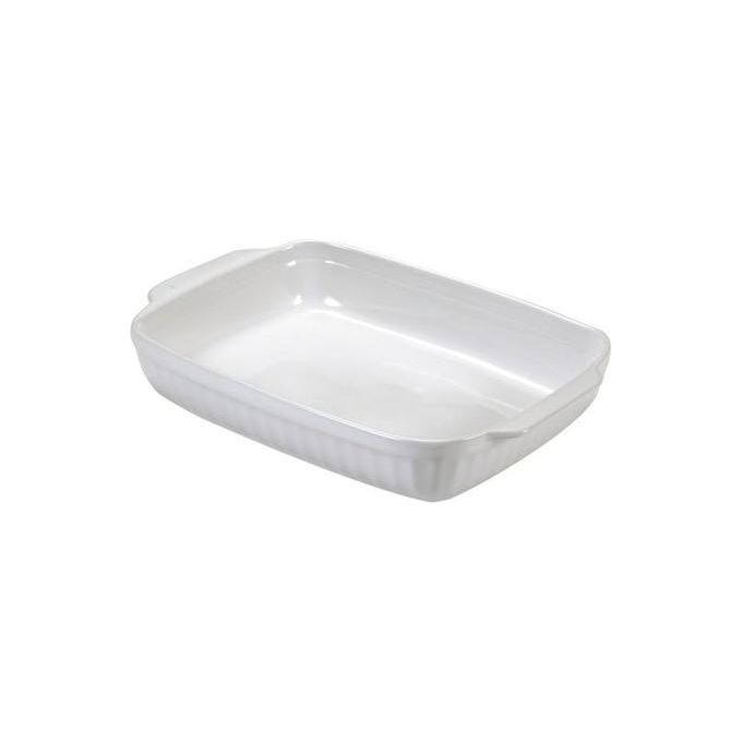Guardini C0TC7A Ceramica Pirofila da forno rettangolare 30x18x6.5 cm forno tradizionale e microonde colore Bianco