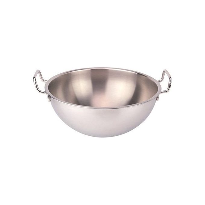 ILSA ILS250494 Bastardella 24 cm in Acciaio Inox 18-10 con Manici Capacita' 3,4 L colore Acciaio