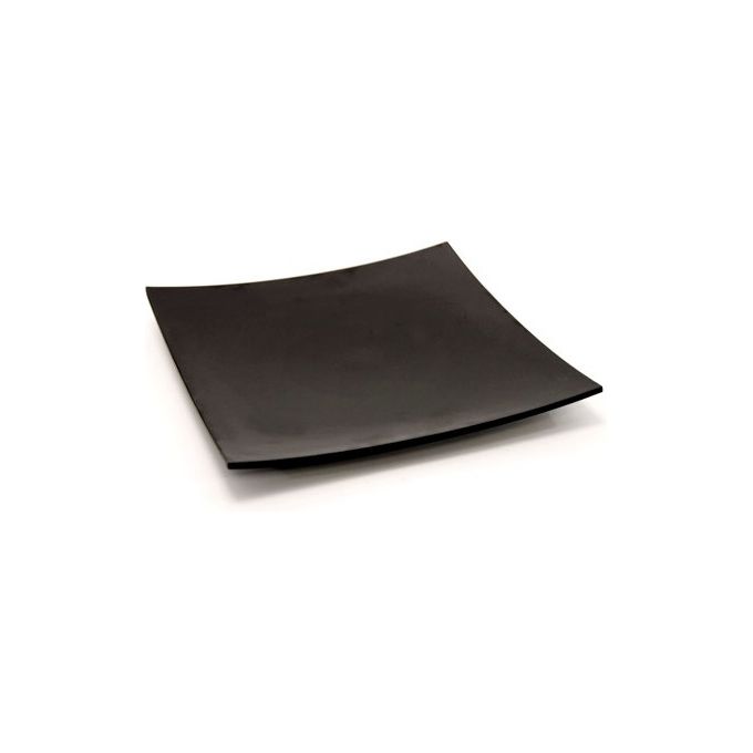 EFAY E100314BK00 Luna Piatto da Portata in Melamina BPA-Free Resistente agli Urto 35,5 cm colore Nero