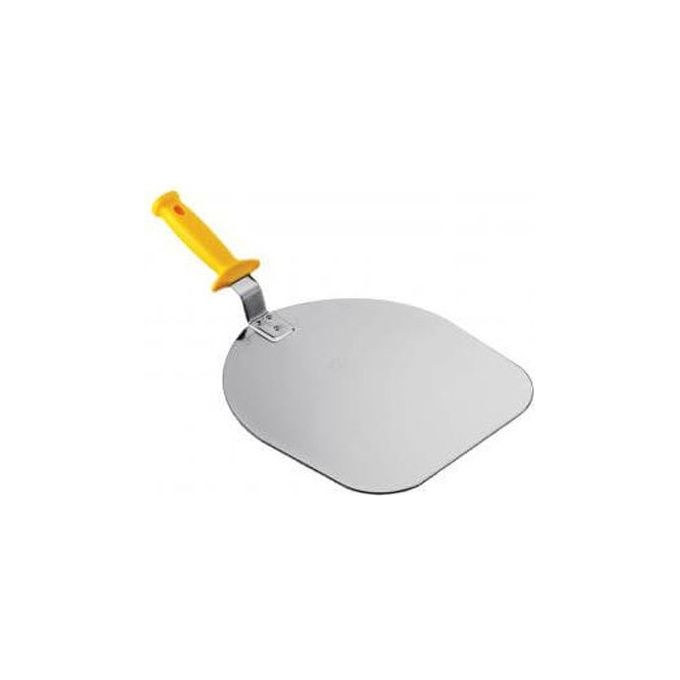 Lilly Codroipo 1566 Paletta per Pizza Servi Trancio in Acciaio Inox AISI 304 con Manico Ergonomico colore Nero