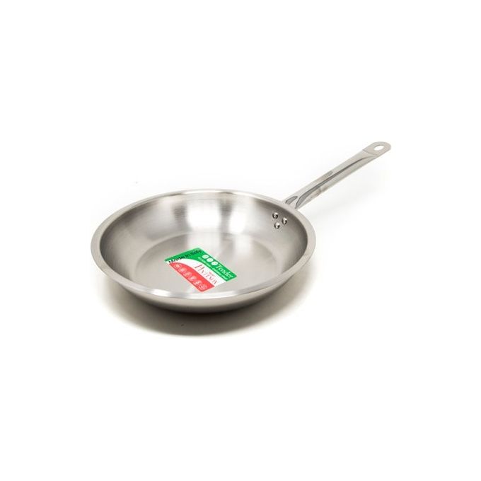 PINTINOX PNT670G28 Tender Padella Sauté in Acciaio Inox 18-10 per Induzione 28 cm colore Acciaio