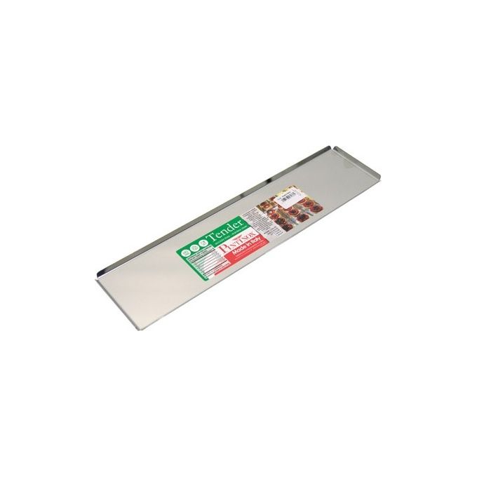 PINTINOX 3391260 Tender Vassoio in Acciaio Inox 60x20x1 cm finitura lucida a specchio colore Acciaio