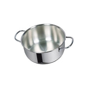 Sacim SCM600M26 Eco Casseruola Fonda 26 cm Acciaio Inox AISI 304 Induzione 5.8 L colore Nero