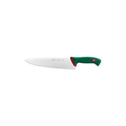Sanelli SANELLI_317625 Premana Professional Coltello Trinciante Seghettato Lama 25 cm Manico Ergonomico Antiscivolo con Tecnologia Antibatterica colore Verde e Rosso