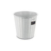 Stefanplast 3650 Elegance Cestino Gettacarte 10 L finitura midollino colore Bianco