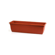Stefanplast Vaso in Plastica Medio Rettangolare Coccio 50X20 H.16