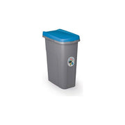 Stefanplast Pattumiera Eco System 25 Litri Grigio-Blu