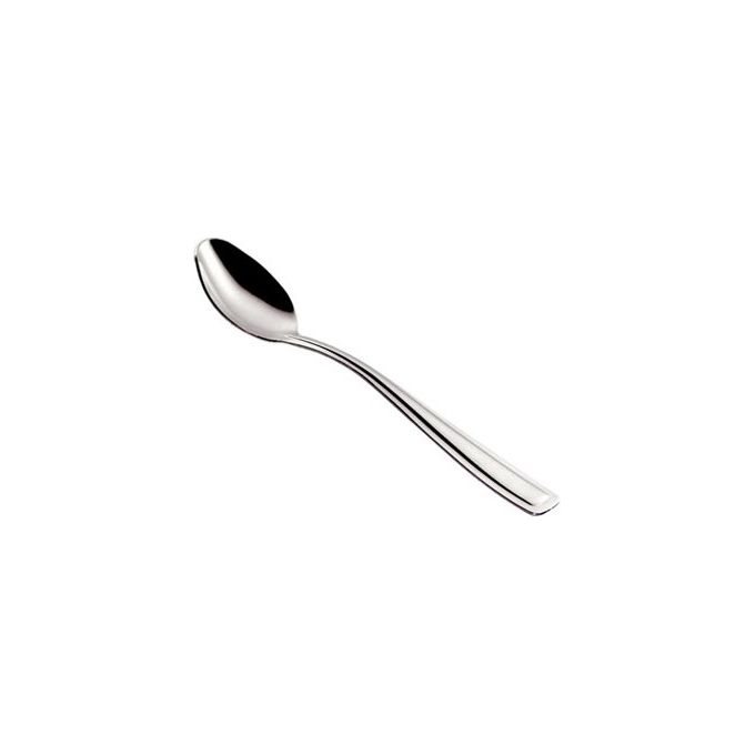 Salvinelli F100CARI Modello Rimini Cucchiaino Cappuccino Acciaio Inox 130 mm Lavabile in Lavastoviglie colore Silver