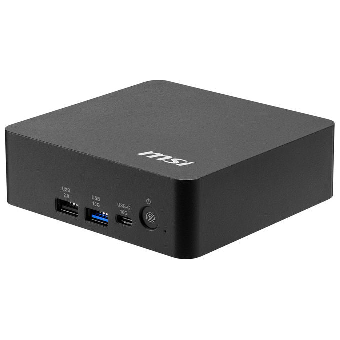 MSI 3MG-002EU Cubi NUC AI+ Mini PC Intel Core Ultra 9 386H 32GB DDR5 1TB SSD NVMe Wi-Fi 7 Windows 11 Pro colore Nero