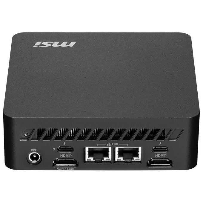 MSI 3MG-002EU Cubi NUC AI+ Mini PC Intel Core Ultra 9 386H 32GB DDR5 1TB SSD NVMe Wi-Fi 7 Windows 11 Pro colore Nero