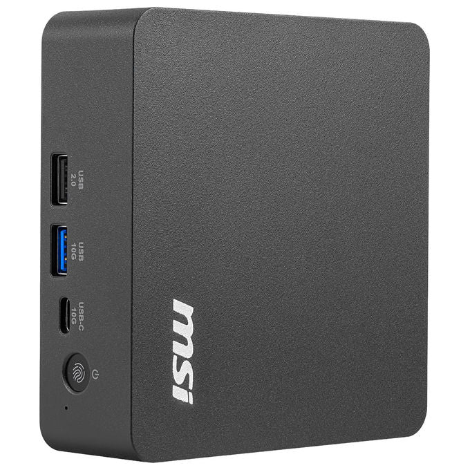 MSI 3MG-004EU Cubi NUC AI+ Mini PC Intel Core Ultra 5 322 16GB DDR5 512GB SSD Wi-Fi 7 Windows 11 Pro colore Nero