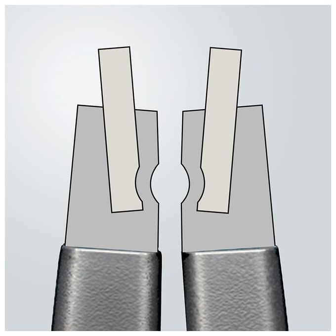 Knipex Pinza di Precisione per Anelli di Sicurezza 165mm