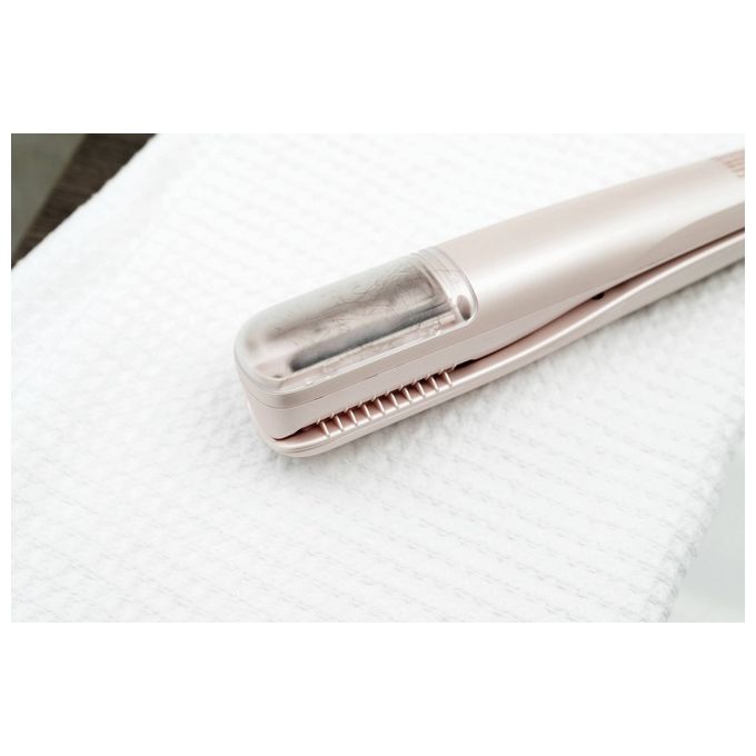 Beurer HT22 Rifinitore Doppie Punte Ricaricabile USB batteria al litio lame in titanio display LED colore Rosa