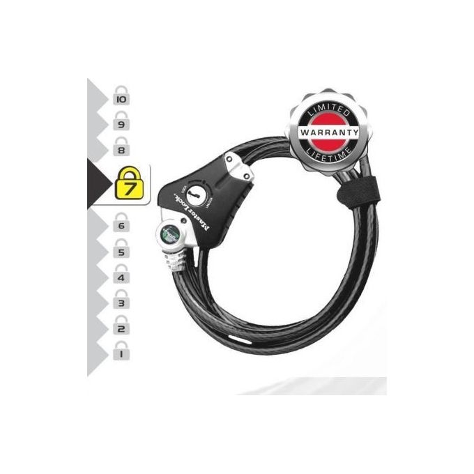 Master Lock 8428EURDPRO Python Adjustable Locking Cable 10mm