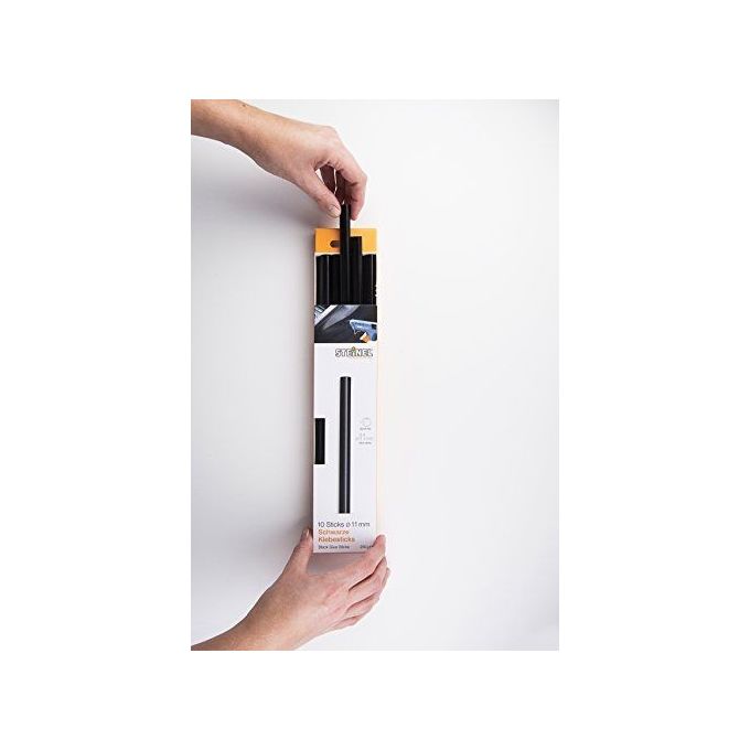 Steinel Stick di Colla Nera con Diametro di 11mm 10 Pezzi