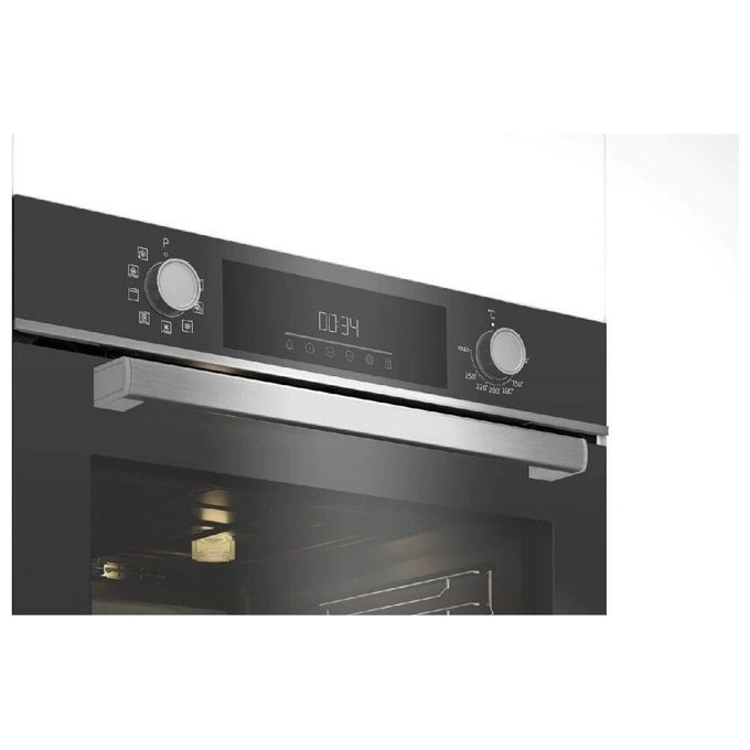 Beko BBIM13300ZGCSE Serie B300 Forno da incasso Multifunzione 72 L Classe A+ 9 Funzioni Termoventilato Pulizia Vapore (59.5x59.4x56.7 cm) colore Grigio Pietra