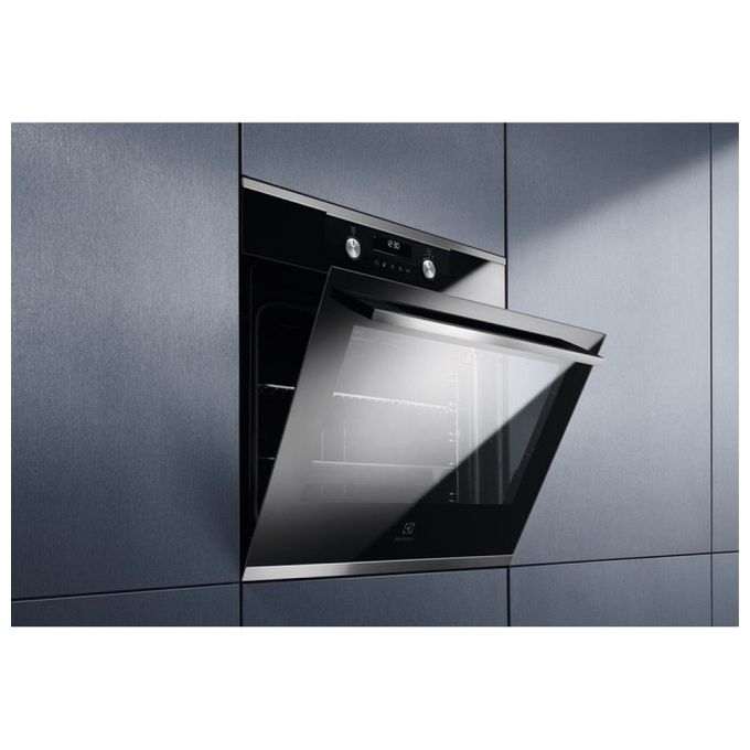 Electrolux KOFDP76X Serie 600 Forno da incasso Elettrico Pirolitico 72 L Classe A+ SurroundCook Multifunzione Touch Control (59x60x57 cm) colore Acciaio Inox