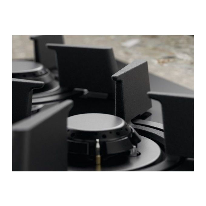 Electrolux KGG643753K Serie 800 Piano cottura Gas 60 cm 4 fuochi FlameLight Hob2Hood StepPower colore Nero